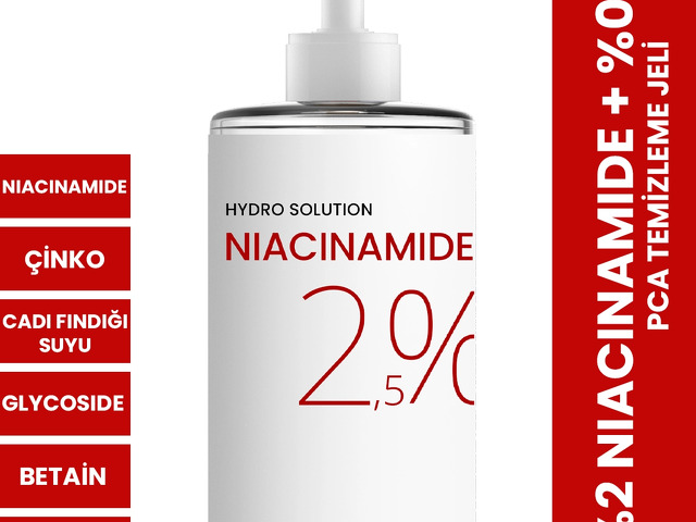 PROCSIN HYDRO SOLUTION %2 Niacinamide + %0,5 Zinc PCA Temizleme Jeli 200 ML - video