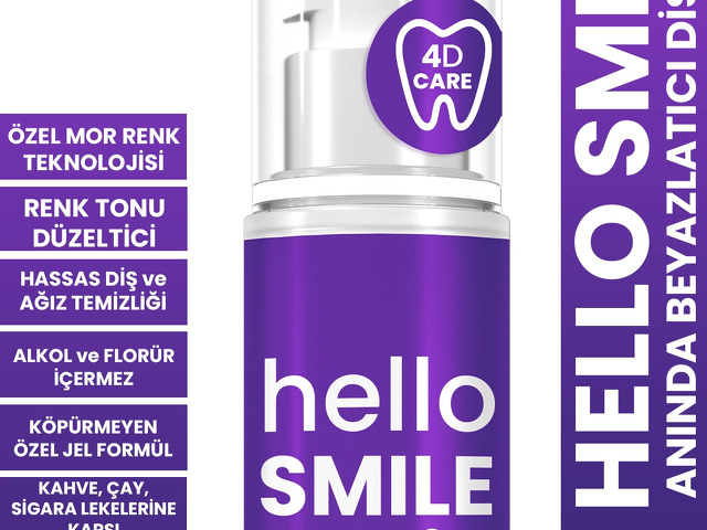 Apatite Hello Smile 4D Beyazlatıcı Diş Macunu 50 ML - video