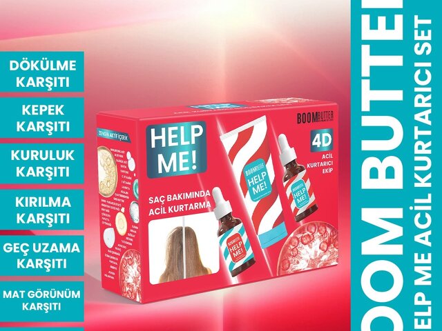BOOM BUTTER Help Me Acil Kurtarma Seti