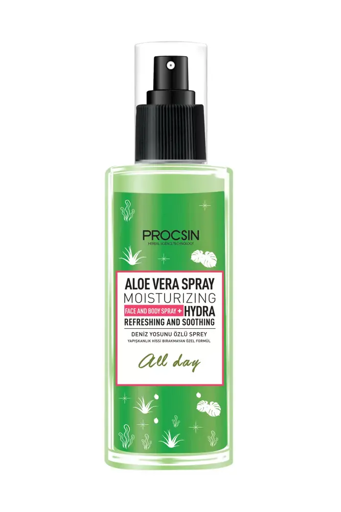PROCSIN Aloevera Ferahlatıcı Nemlendirici Hydra Mist Spray 100 ML - 2