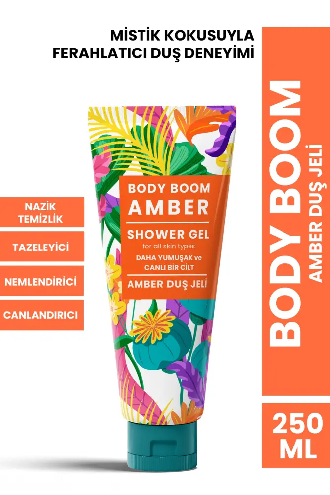 BODY BOOM Amber Duş Jeli 250 ML - 1