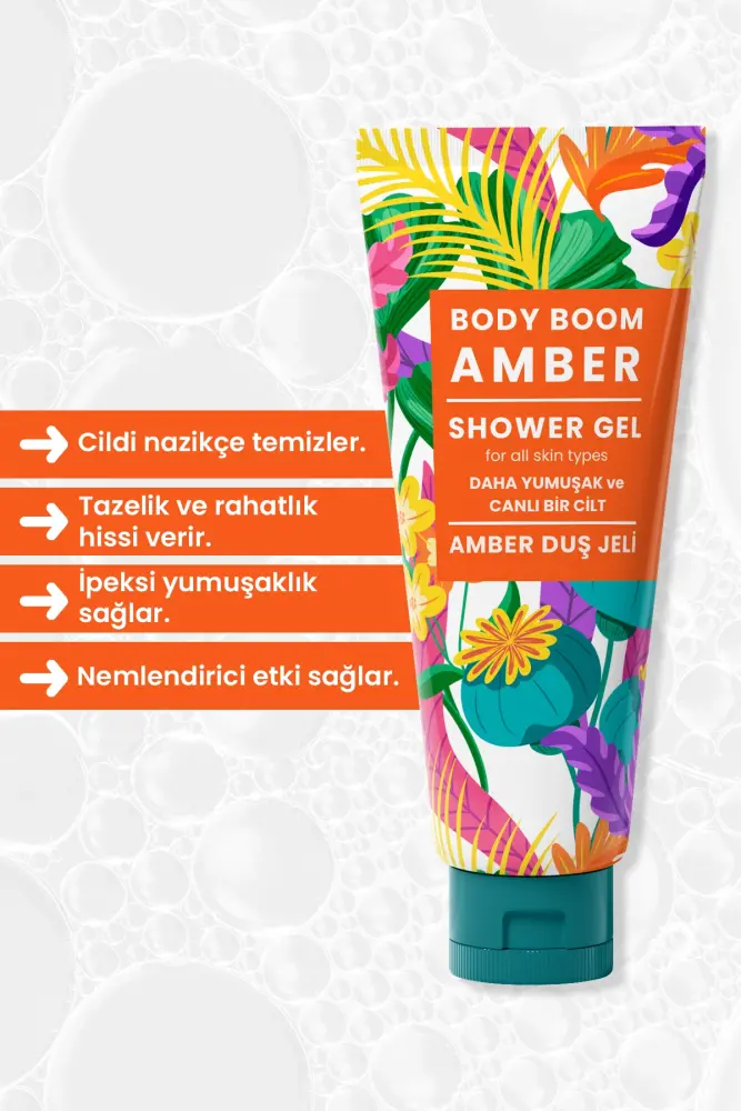 BODY BOOM Amber Duş Jeli 250 ML - 4