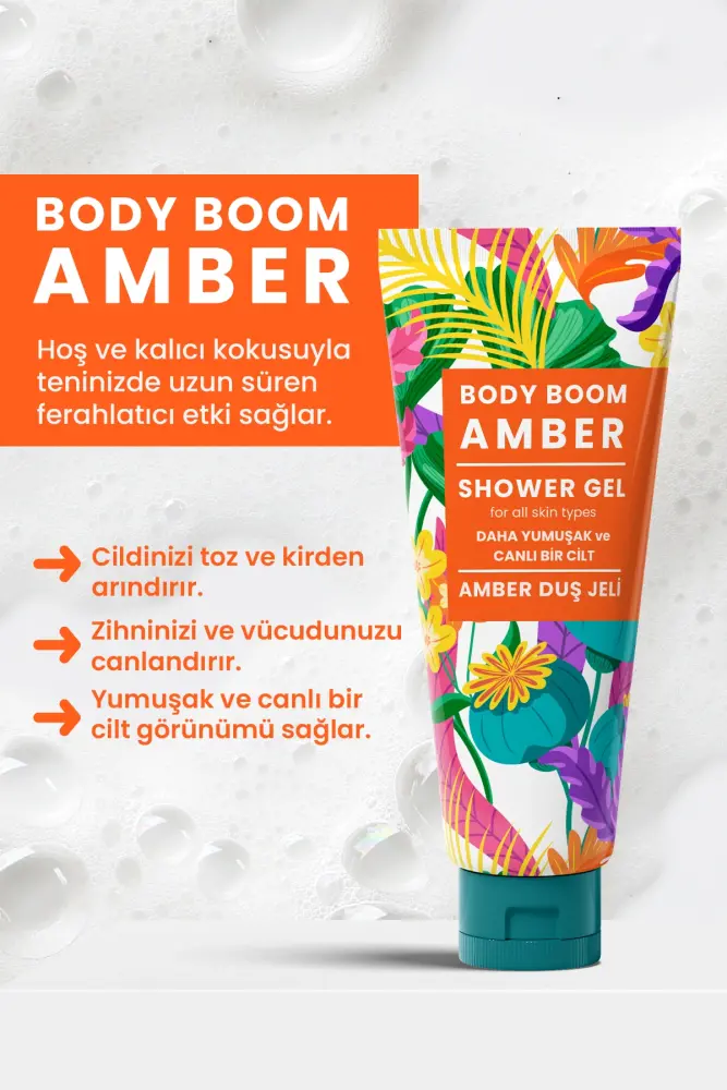 BODY BOOM Amber Duş Jeli 250 ML - 2