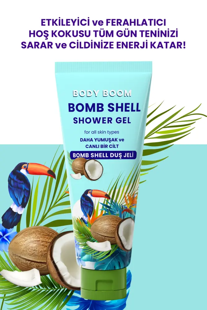 BODY BOOM Bomb Shell Duş Jeli 250 ML - 3