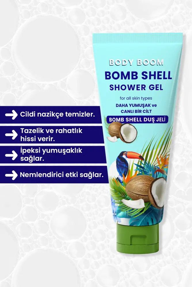 BODY BOOM Bomb Shell Duş Jeli 250 ML - 4