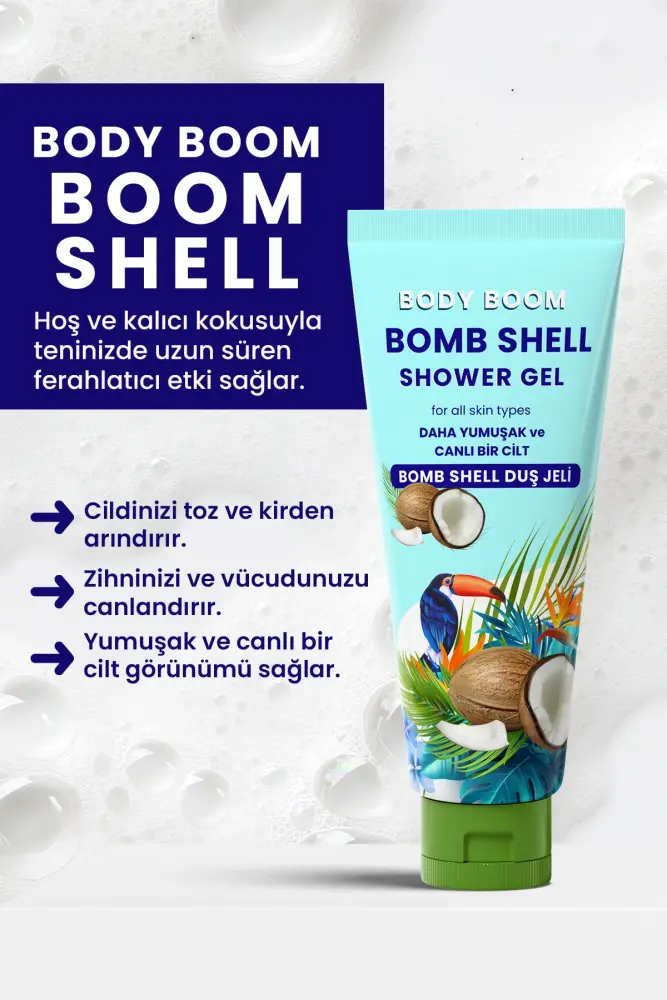 BODY BOOM Bomb Shell Duş Jeli 250 ML - 2