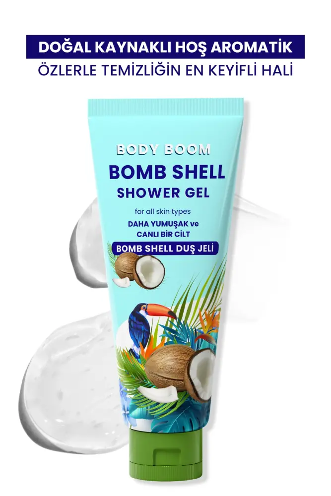 BODY BOOM Bomb Shell Duş Jeli 250 ML - 5