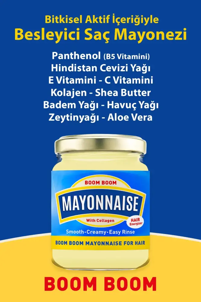 PROCSIN Mayonez Kolajen İçeren Besleyici Saç Maskesi 190 ML - 2