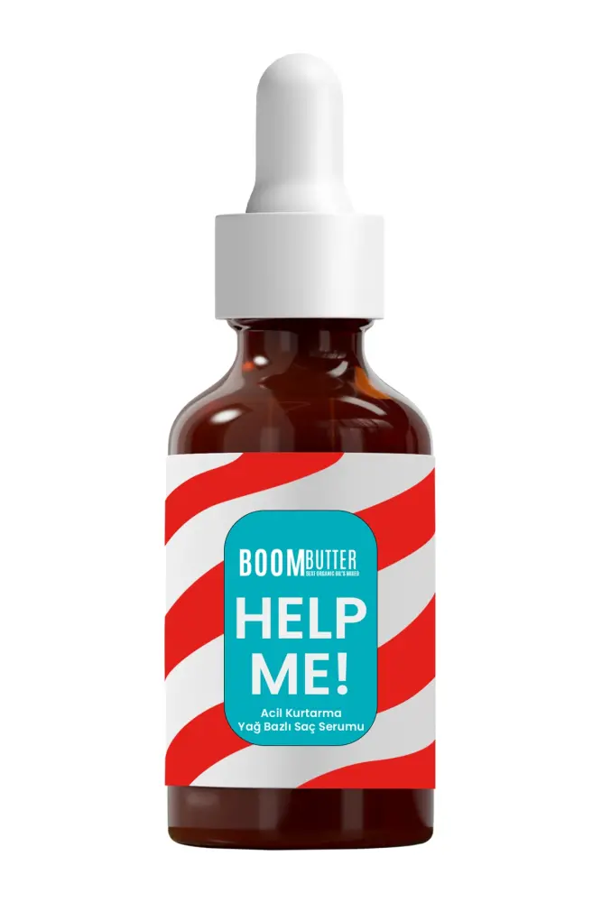 BOOM BUTTER Help Me Acil Kurtarma Yağ Bazlı Saç Serumu - 7