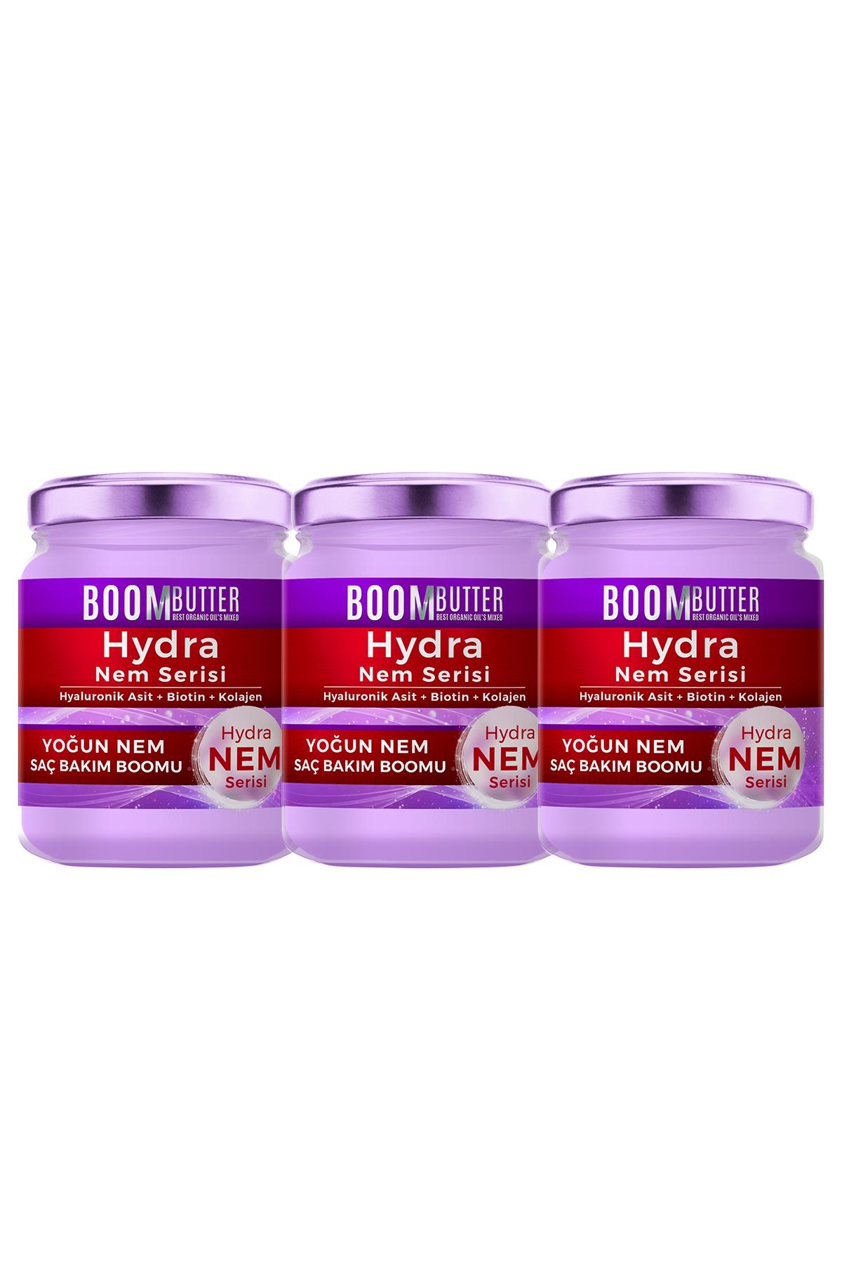 Boom Butter Hydra Yoğun Nem Saç Bakım Boom