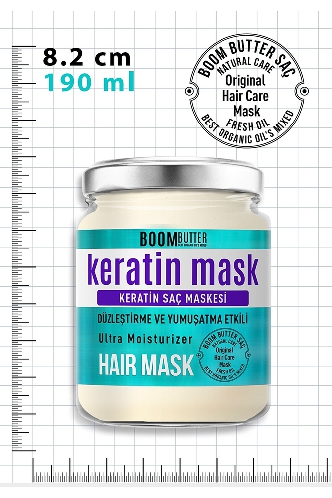 BOOM BUTTER Keratin Saç Maskesi İkili Paket - 4