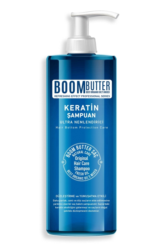 BOOM BUTTER Keratin Şampuan 400 ML - Thumbnail