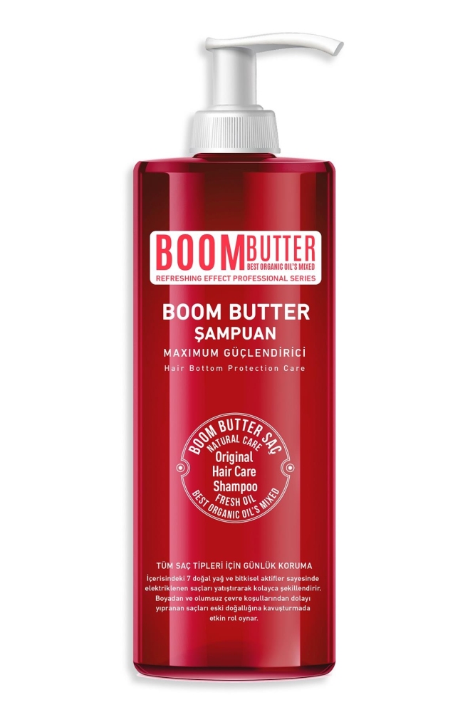 BOOM BUTTER Saç Bakım Şampuanı 400 ML