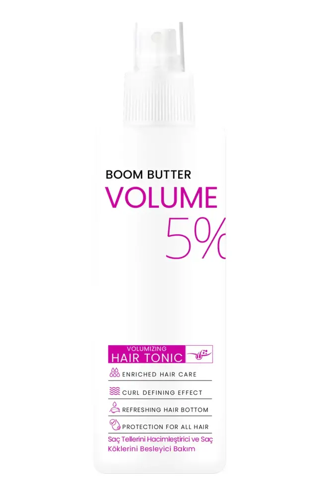 BOOM BUTTER Zayıf İnce Telli Saçlar için Volume Saç Toniği 150ML - 7