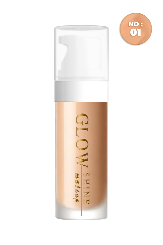 GLOW SHINE Nemlendirici Yoğun Kapatıcı BB Krem NO-1 - 1
