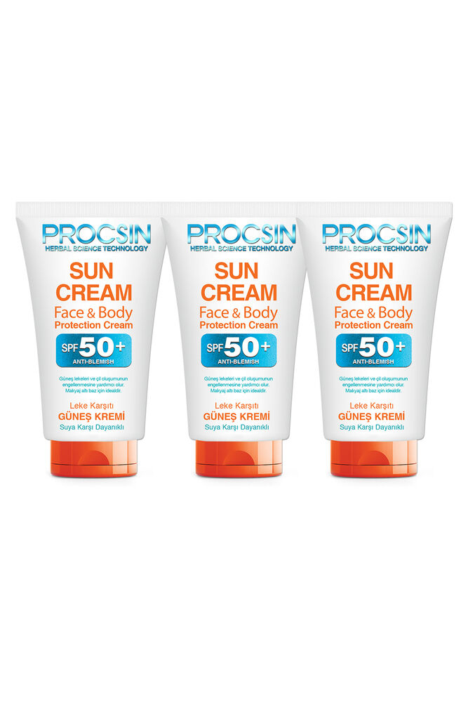 PROCSIN Güneş Kremi (50 ML * 3 ADET) Fırsat Paketi - 7