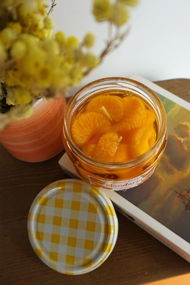 HERBAL HOME Mandarin Jam Candle 220 GR - 5