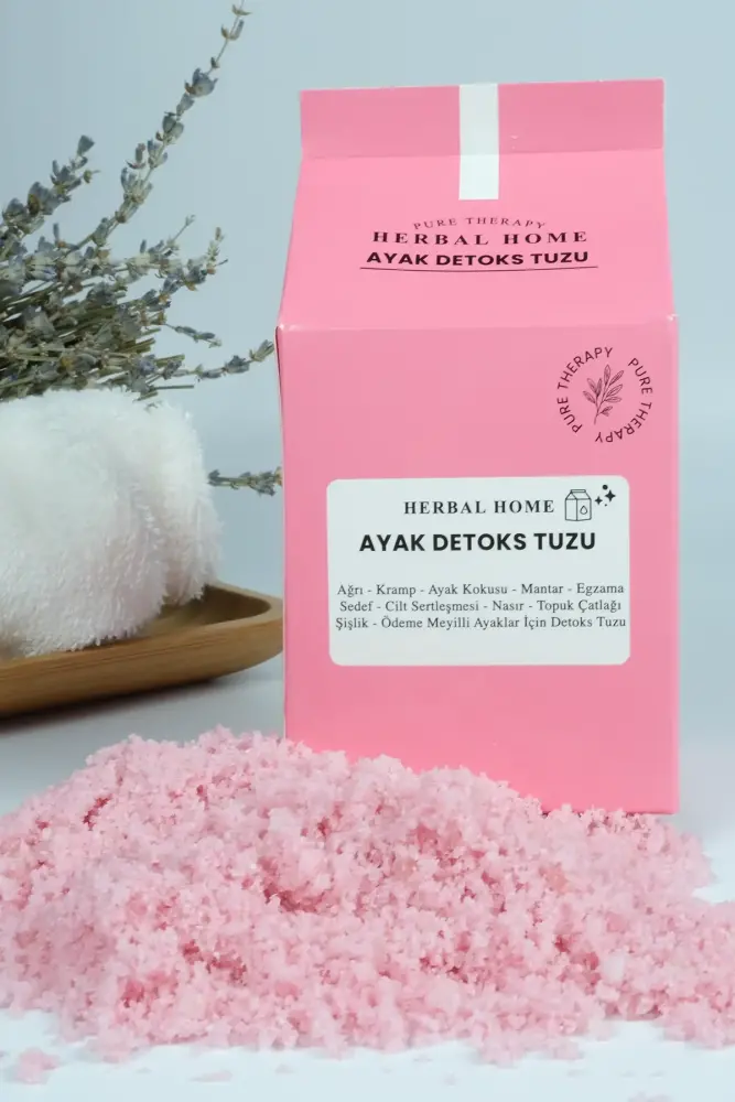 HERBAL HOME Multifonksiyonel + Rahatlatıcı Ayak Detoks Tuzu - 2