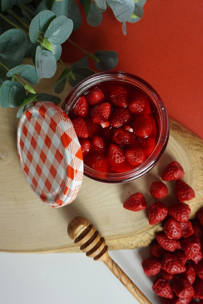 HERBAL HOME Strawberry Jam Candle 220 GR - 2
