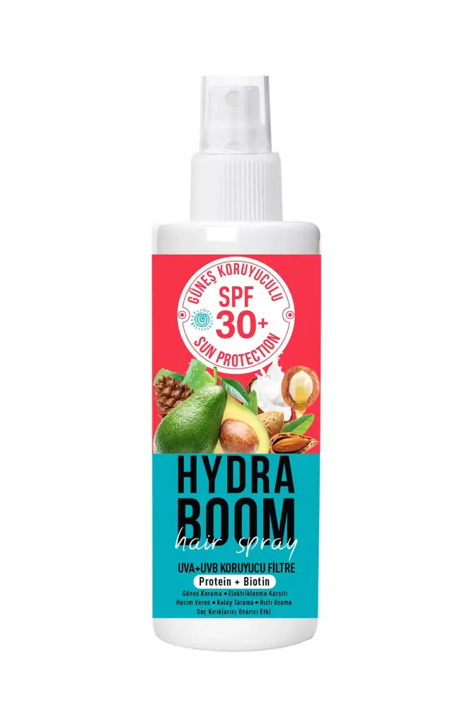 BOOM BUTTER Hydra Boom Güneş Koruyuculu SPF30+ Saç Spreyi 110 ML - Thumbnail