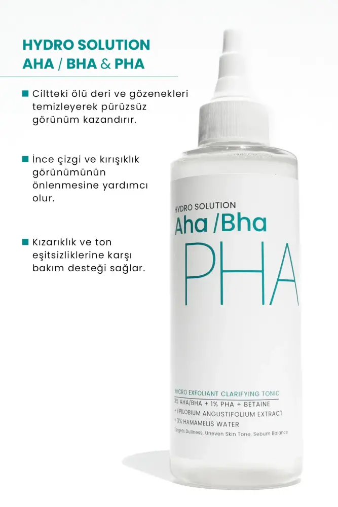 HYDRO SOLUTION Aha+Bha+Pha Tonic 200 ML - 2