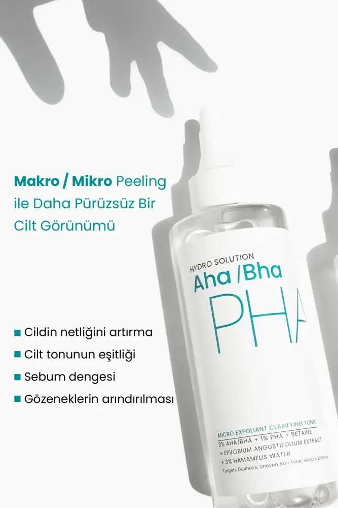 HYDRO SOLUTION Aha+Bha+Pha Tonic 200 ML - 6