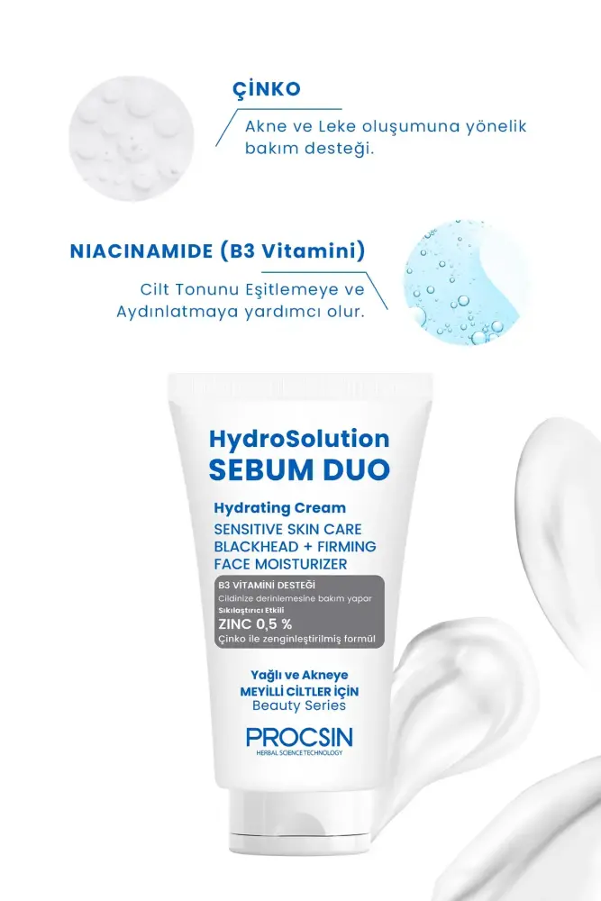 PROCSIN Hydrosolution %0.2 BHA Yoğun Nemlendirici Krem 50 ML - 3