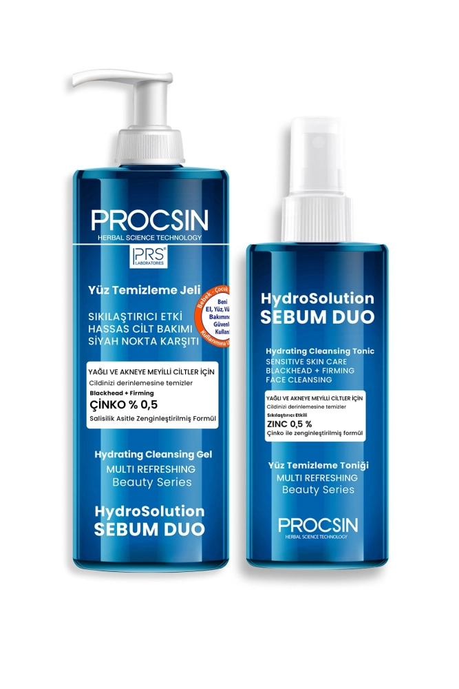 PROCSIN Hydrosolution Tonik + Jel Paketi - 2