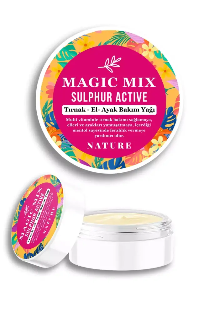 PROCSIN Magic Mix Active Sulphur Güçlendirici ve Besleyici Tırnak Yağı 50 ML - 7