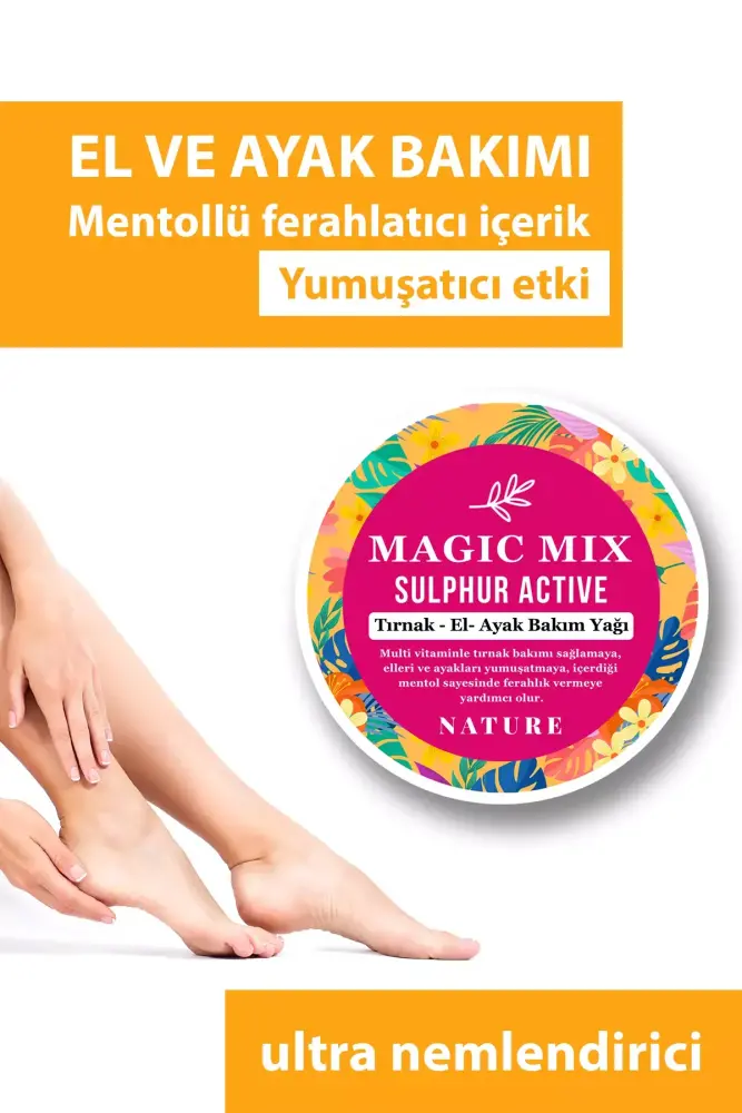 PROCSIN Magic Mix Active Sulphur Güçlendirici ve Besleyici Tırnak Yağı 50 ML - 4