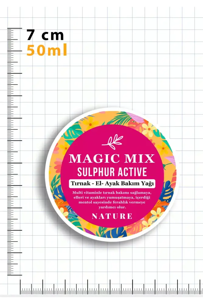 MAGIC MIX Active Sulphur Tırnak Yağı 50 ml