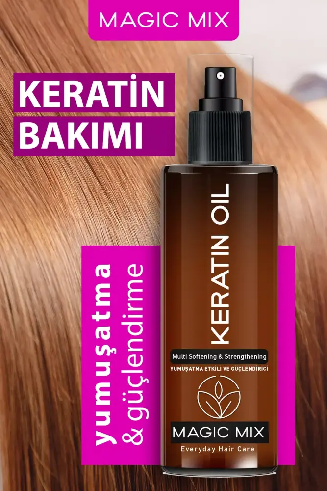 PROCSIN Magic Mix Aşırı Yıpranmış Saçlar İçin Keratin Yağı 110 ML - 3