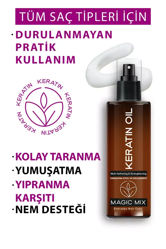 PROCSIN Magic Mix Aşırı Yıpranmış Saçlar İçin Keratin Yağı 110 ML - 4