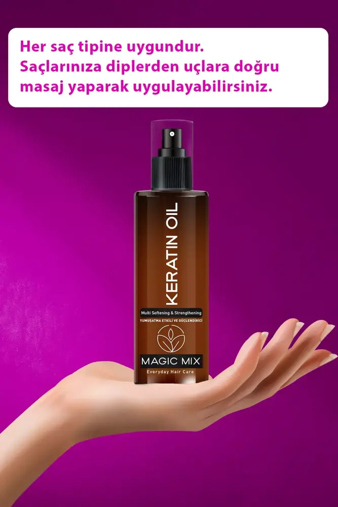 PROCSIN Magic Mix Aşırı Yıpranmış Saçlar İçin Keratin Yağı 110 ML - 6