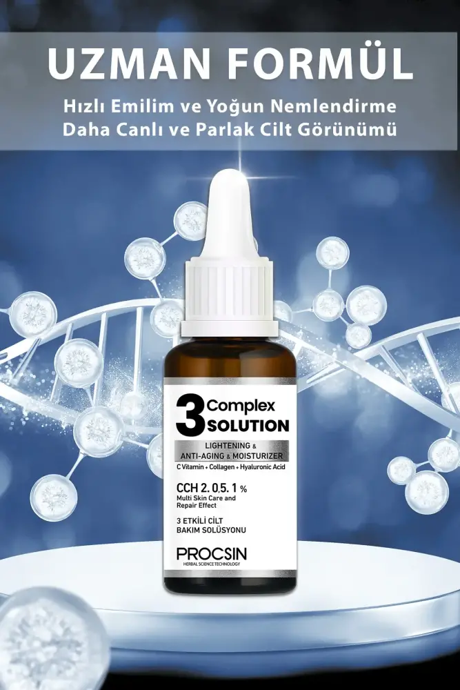PROCSIN Aydınlatıcı + Sıkılaştırıcı + Nemlendirici 3 Complex Solution 20 ML - 4