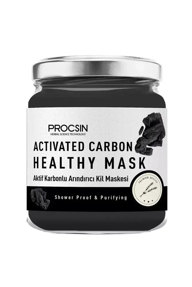 PROCSIN Aktif Karbonlu Arındırıcı Kil Maskesi 100 ML - Thumbnail