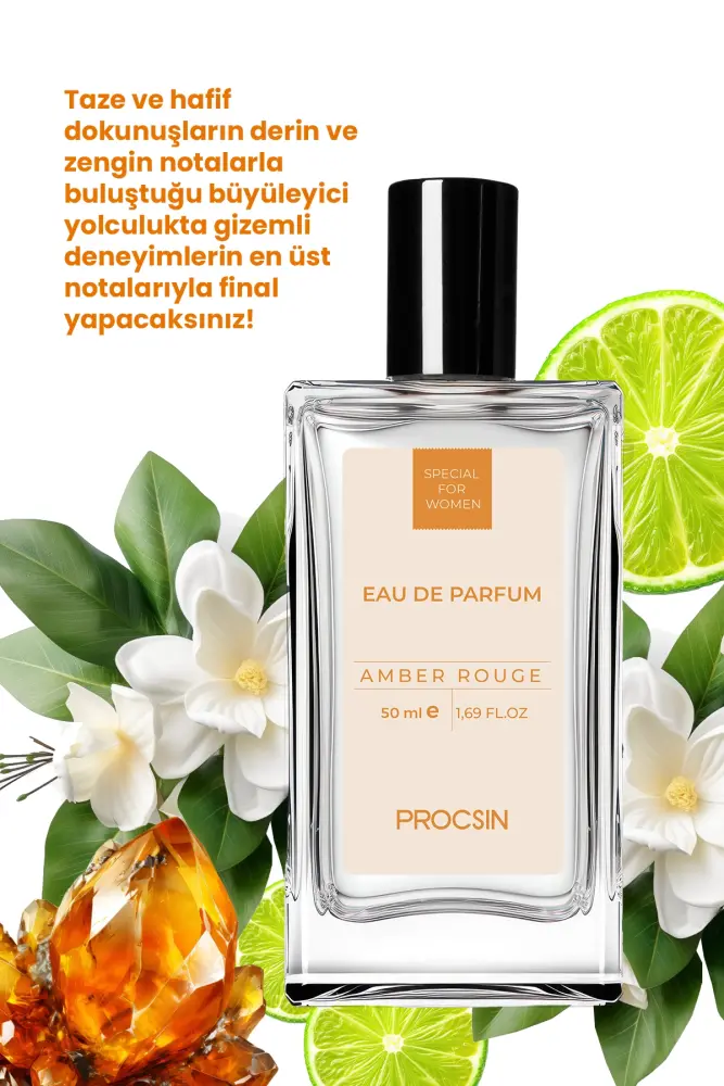 PROCSIN Amber Rouge Parfüm 50 ML - 2