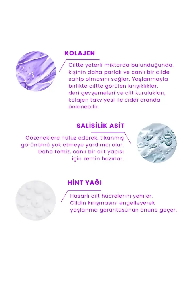 PROCSIN Yaşlanma ve Kırışıklık Karşıtı Kolajen Serum 20 ML - 3