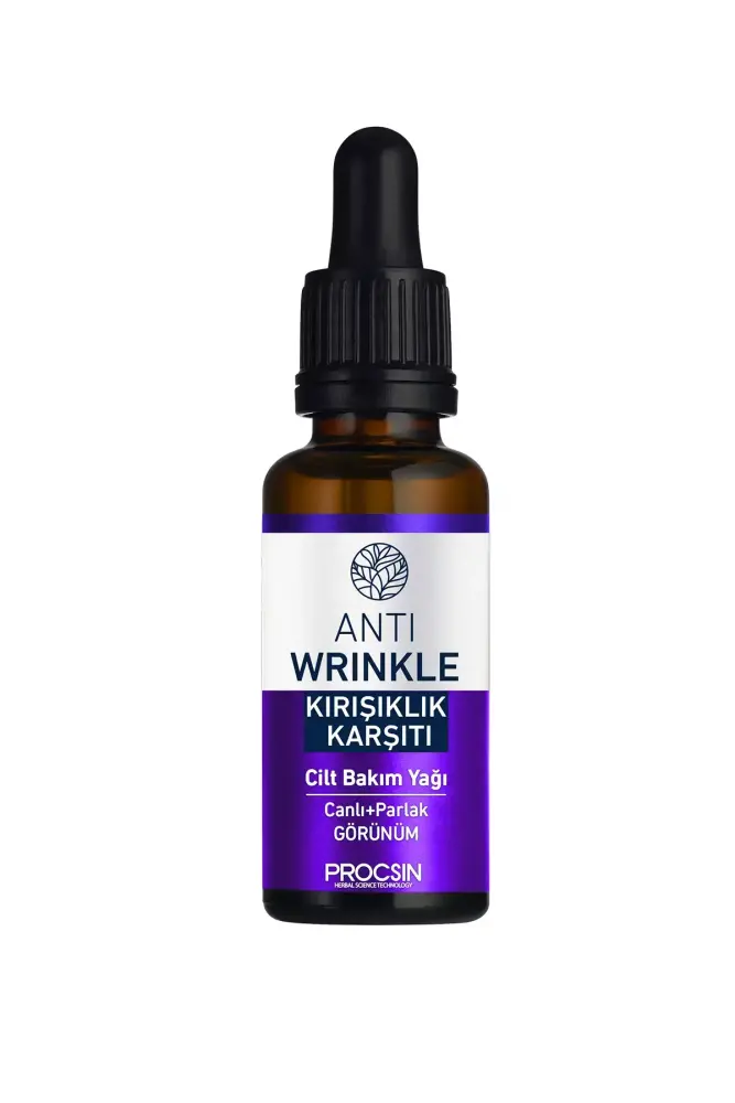 PROCSIN Kırışıklık ve İnce Çizgi Karşıtı Cilt Bakım Yağı 20 ML - 2