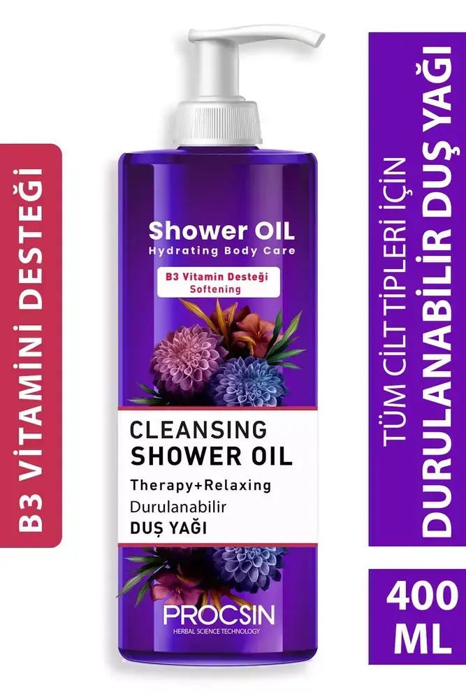 PROCSIN Cleansing Shower Oil Duş Yağı 400 ML - Thumbnail