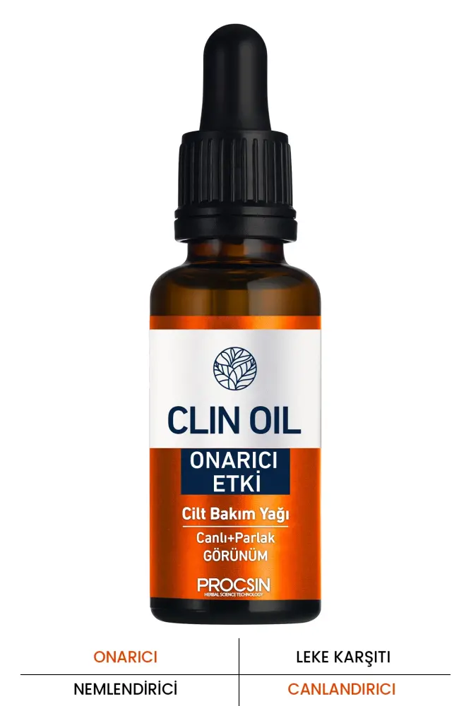 PROCSIN Leke Karşıtı ve Onarıcı Clin Oil Çok Amaçlı Bakım Yağı 20 ML - 1