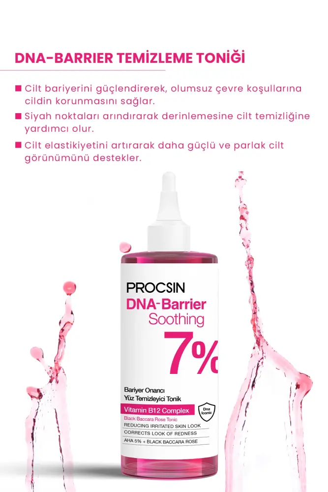 PROCSIN DNA-Barrier Soothing Cilt Bariyeri Onarıcı Güçlendirici Yüz Temizleyici Tonik - 2