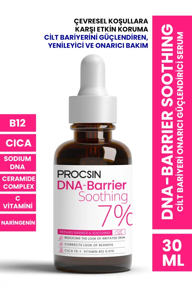 PROCSIN DNA Barrier Soothing Cilt Bariyeri Onarıcı Güçlendirici Serum 30 ML - 1