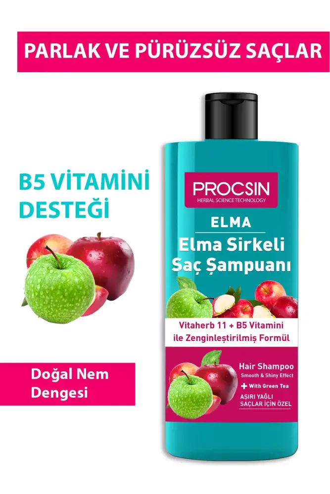 PROCSIN Elma Sirkesi Şampuanı 300 ML - Thumbnail