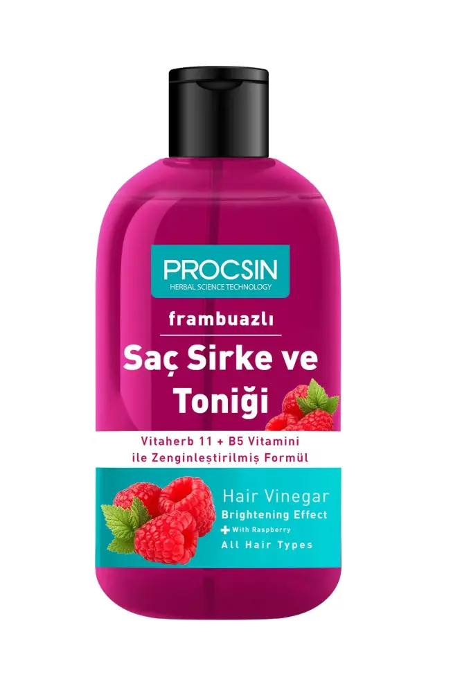 PROCSIN Yağ Dengeleyici Frambuazlı Saç Sirke ve Toniği 250 ML - 6