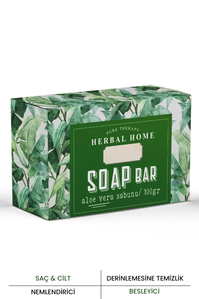 PROCSIN Herbal Home Aloevera Soap 100 GR - 1
