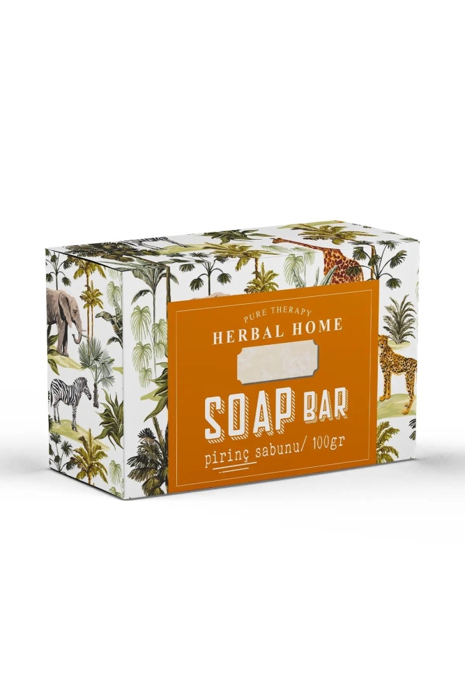 PROCSIN Herbal Home Rice Soap 100 GR - 3