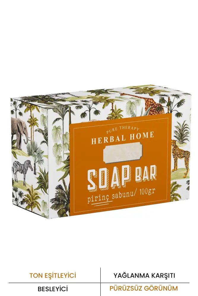 PROCSIN Herbal Home Rice Soap 100 GR - 1
