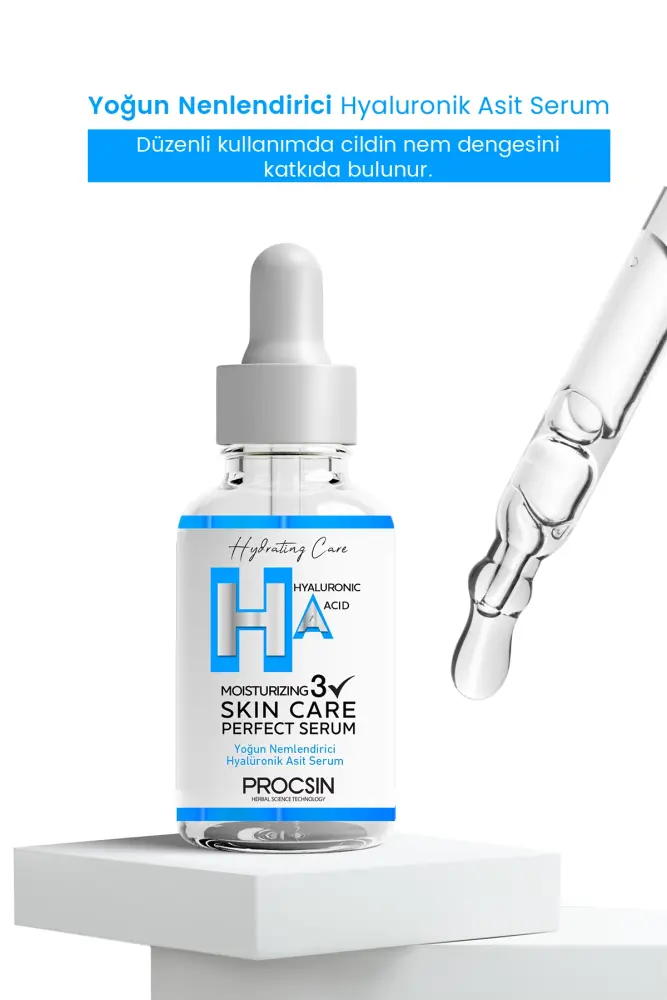 PROCSIN Yoğun Nemlendirici Hyaluronik Asit Serum 20 ML - 3