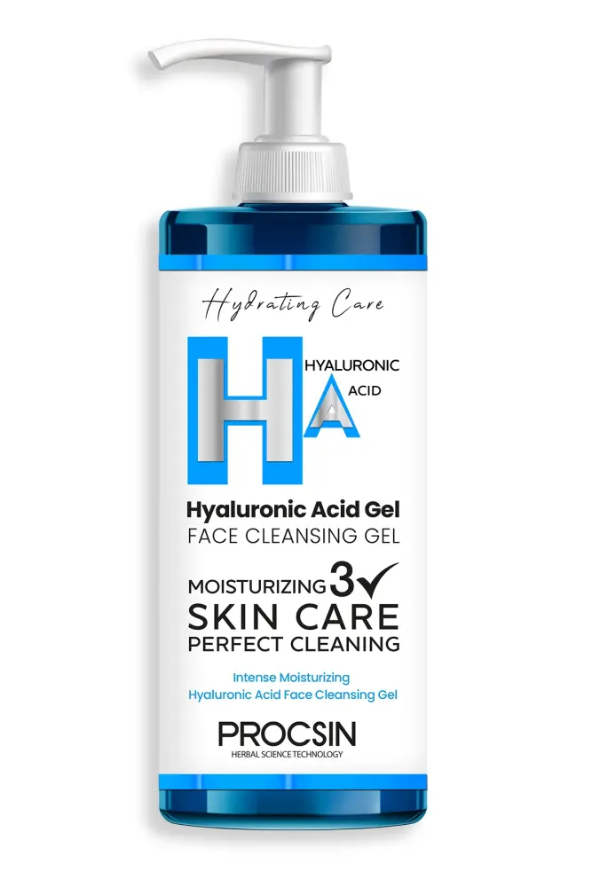 PROCSIN Hyaluronik Asit Yoğun Nemlendirici Yüz Temizleme Jeli 200 ML - 2